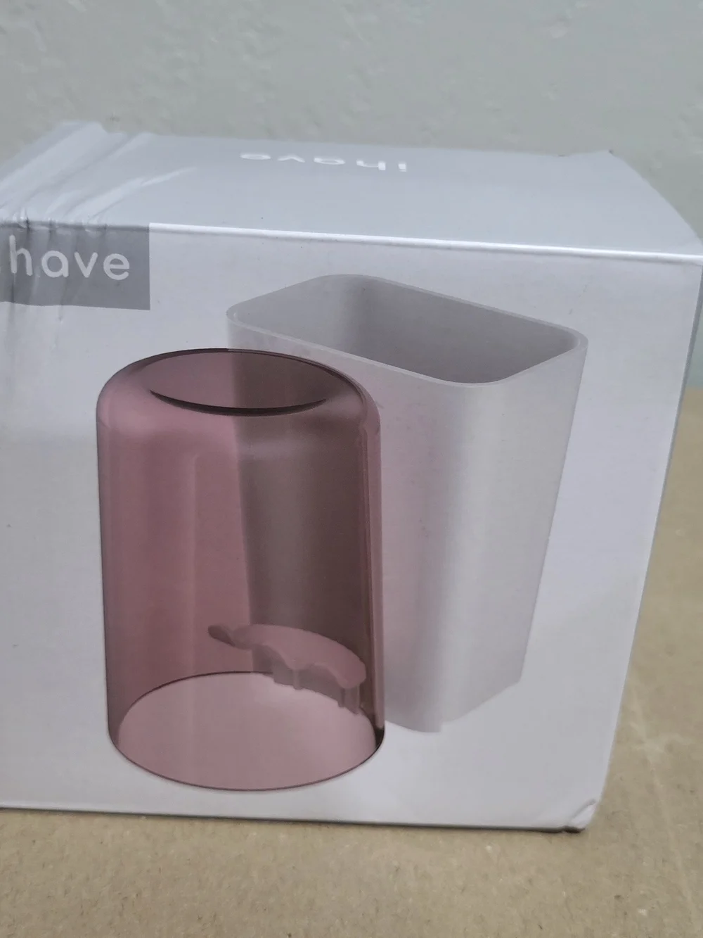 Have translucent pink